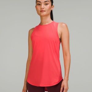 NEW lululemon sculpt tank back vent size 6 pale raspberry FIRM PRICE